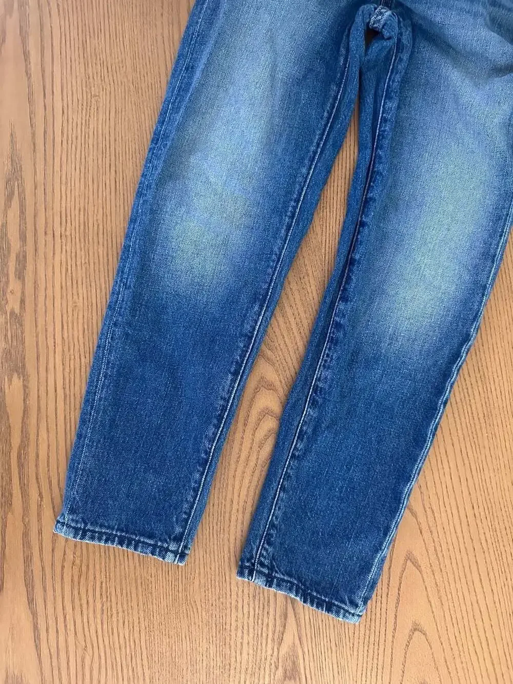 Abercrombie Kids Blue Denim Overalls Size Small